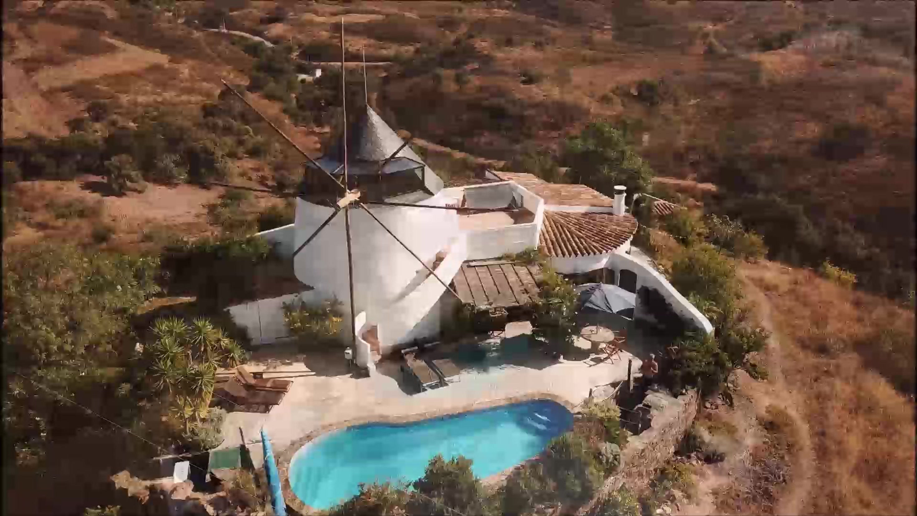 Windmill Aerial View